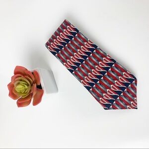 Paul Lawrence Vintage Silk Skinny Tie Made In USA